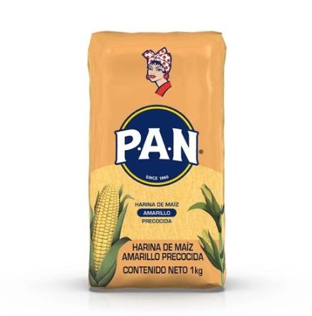 HARINA PAN DE MAIZ AMARILLO BULTO DE 20KILOS