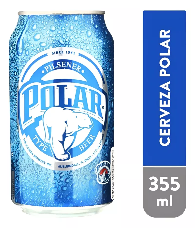 Cerveza Pilsen Polar Importada Venezolana