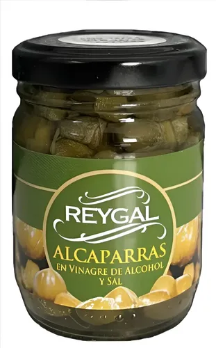 Alcaparras En Vinagre Y Sal Reygal 50 Gr