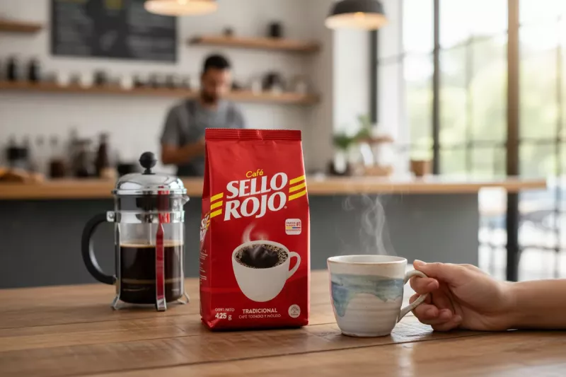 Café Molido Sello Rojo Tradicional 212 g Tostado