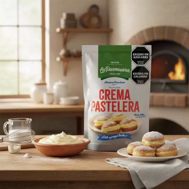 Crema Pastelera 50 Gr La Parmesana
