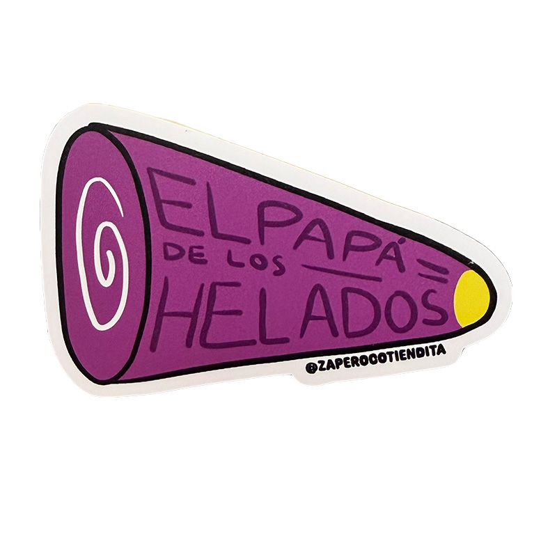 Sticker El Papá de los Helados