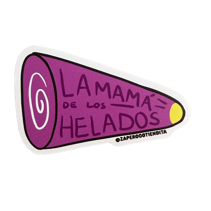 Sticker La Mamá de Los Helados
