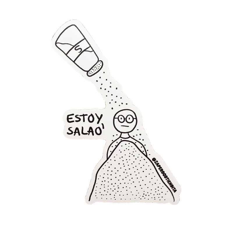 Sticker Estoy Salao