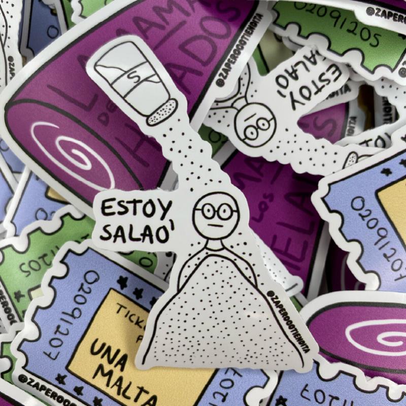 Sticker Estoy Salao
