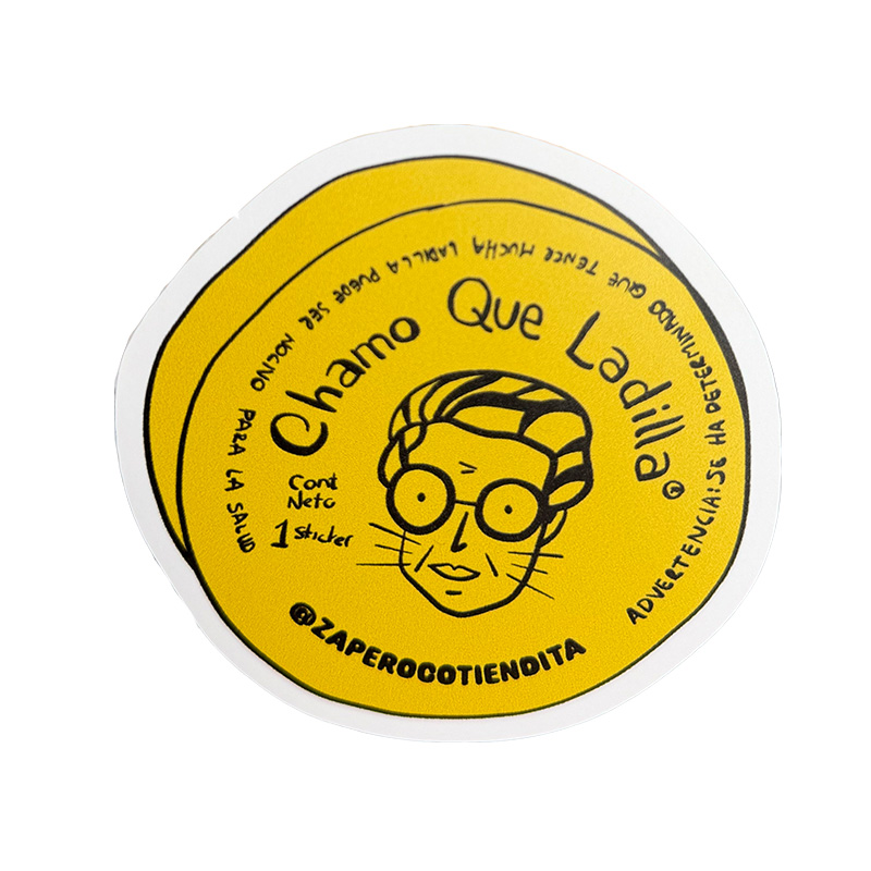 Sticker "Chamo que ladilla" Chimó