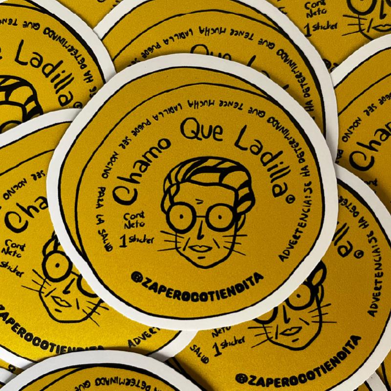 Sticker "Chamo que ladilla" Chimó