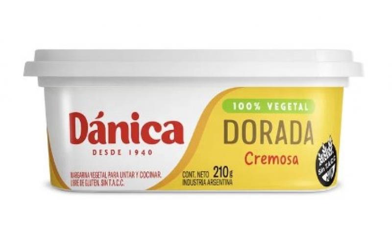 DANICA DORADA CREMOSA 250G X CJA 24UND