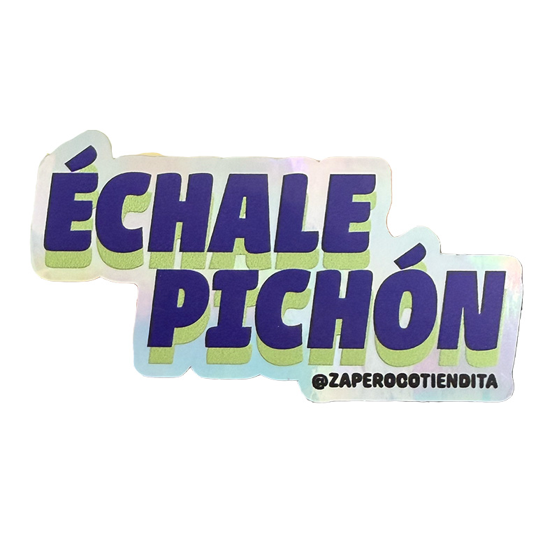 Sticker Échale Pichón Azul