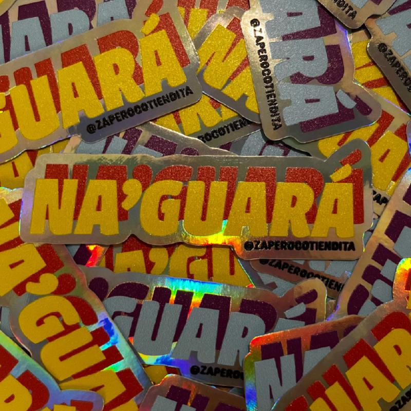 Sticker Na'guará Amarillo