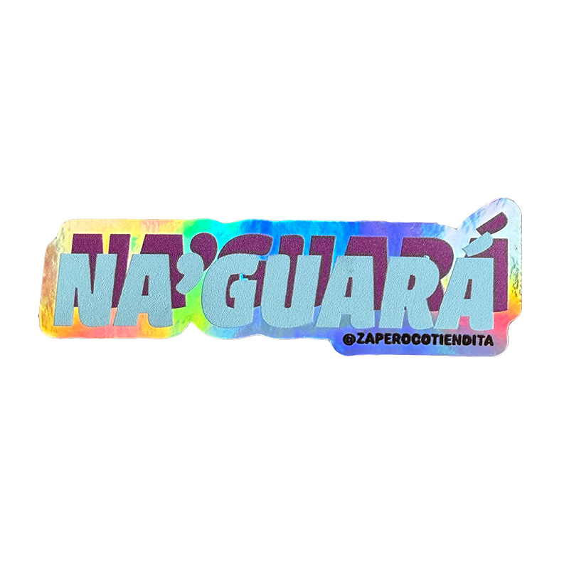 Sticker Na'guará Azul