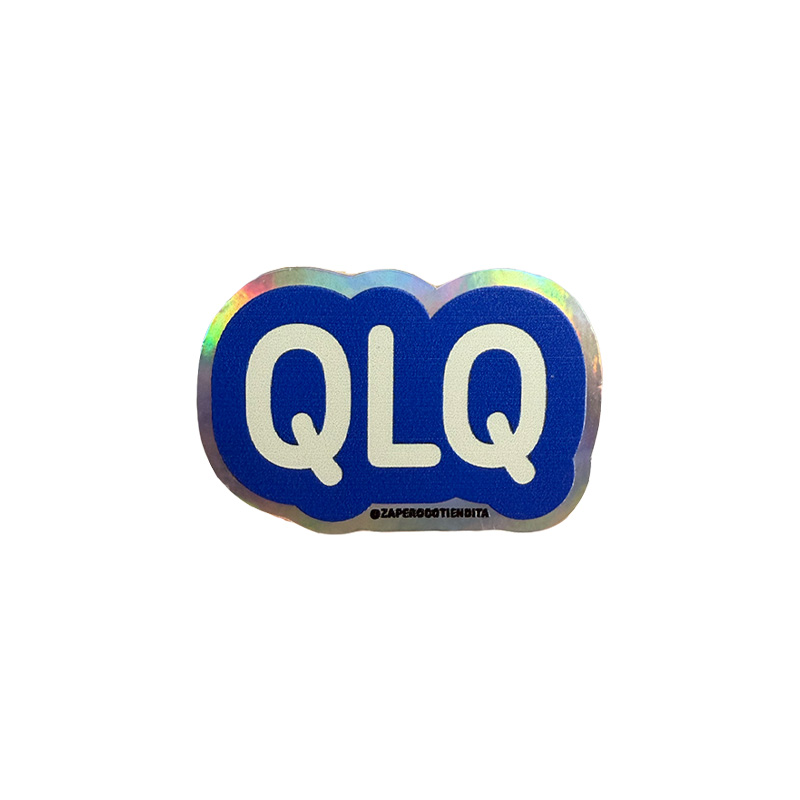 Sticker QLQ Azul