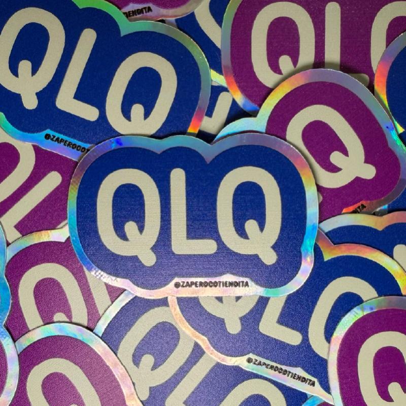 Sticker QLQ Azul