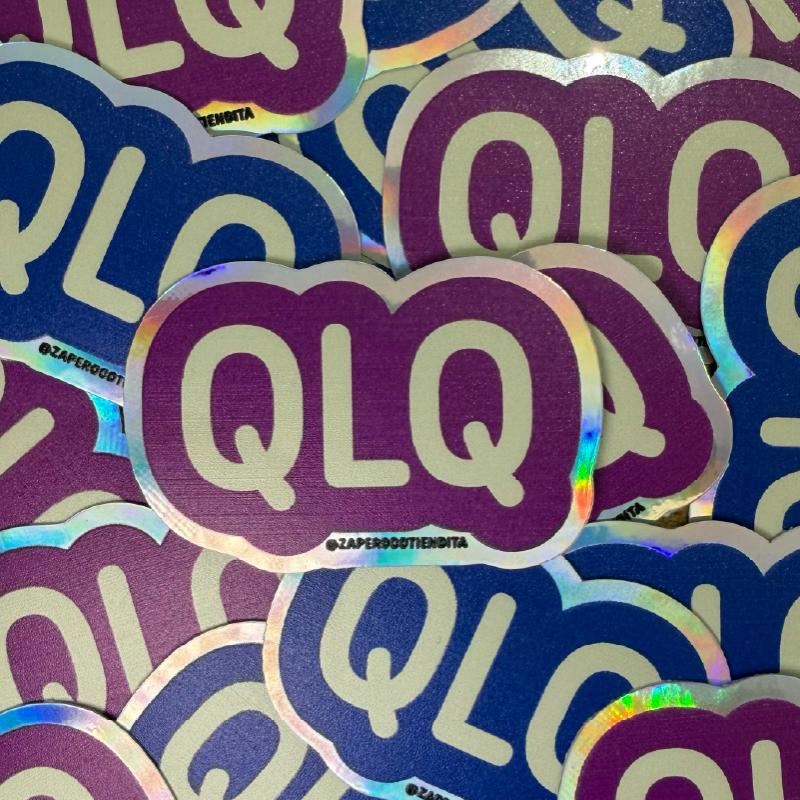 Sticker QLQ Morado