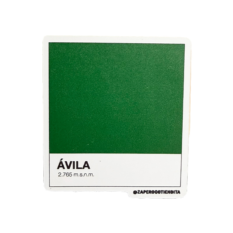 Sticker Pantone Ávila