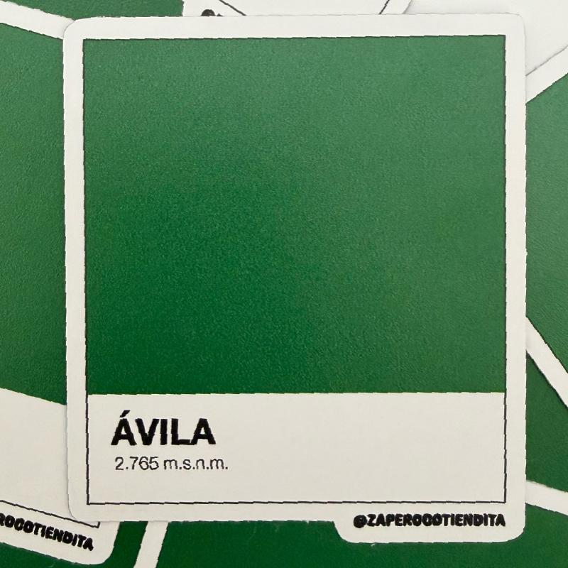 Sticker Pantone Ávila