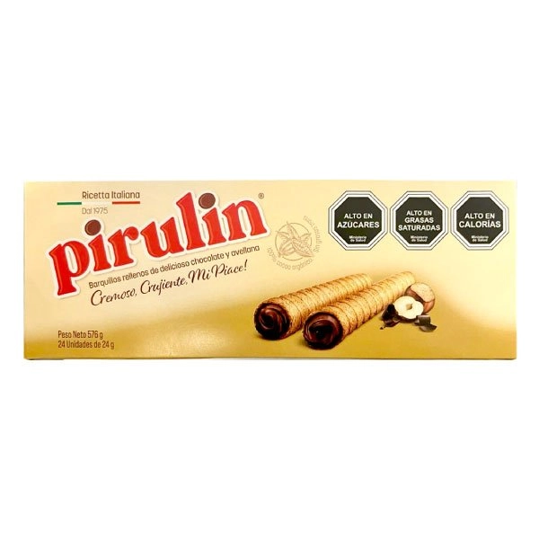 PIRULIN CAJA 24 SACHETS. 24 GRS C/U