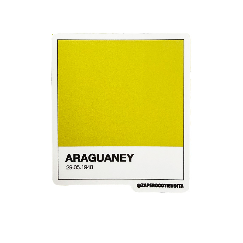 Sticker Pantone Araguaney