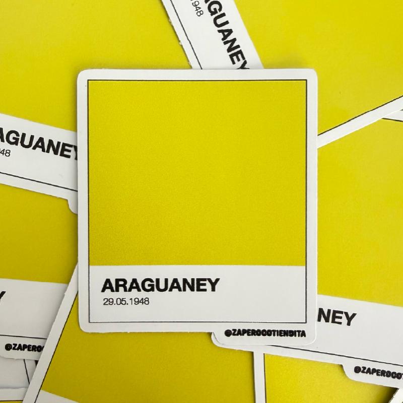 Sticker Pantone Araguaney