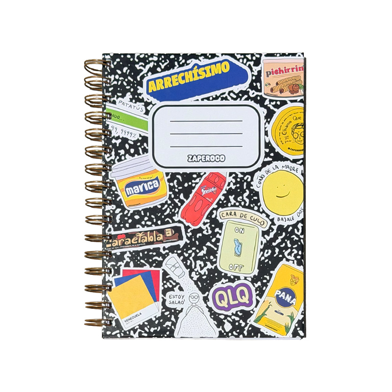 Cuaderno Stickers