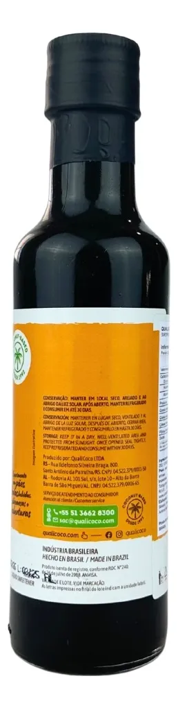 Sirope De Coco Qualicoco Origen Brasil X 250 Ml