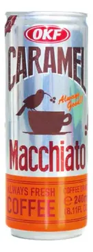 Cafe Frio Caramel Macchiato 240ml Lata Okf Importado Corea