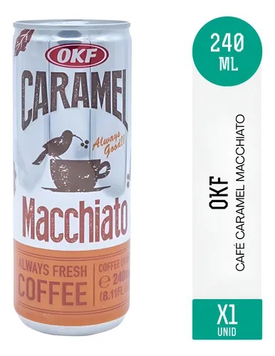 CAFFE CARAMEL MACCHIATO 240ML OKF