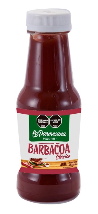 SALSA BARBACOA 300ML LA PARMESANA X 12UND