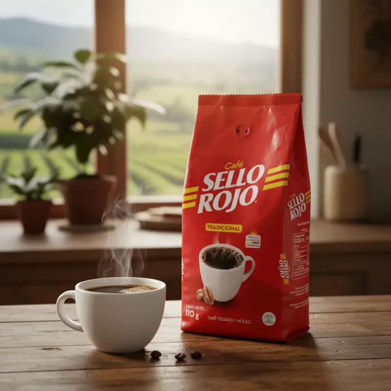 Café Sello Rojo Tostado Y Molido 110g