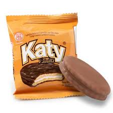 KATY GALLETAS DE VAINILLA CUBIERTAS CON CHOCOLATE x und 32gr
