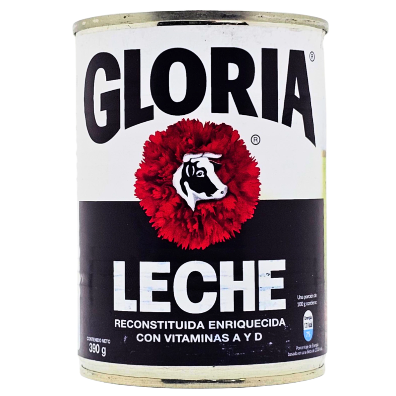 Leche evaporada Gloria x 390gr x 6unds