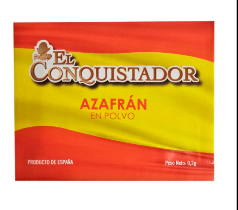 AZAFRAN EN POLVO EL CONQUISTADOR 0.2 GR