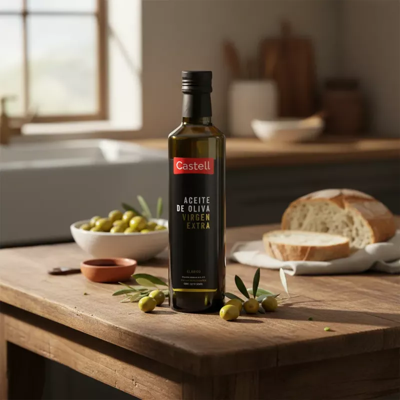 Aceite De Oliva Extra Virgen Castell X 500ml