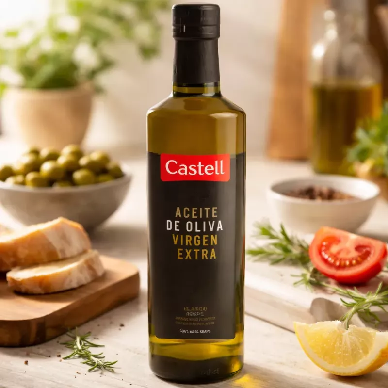 Aceite De Oliva Extra Virgen Castell X 500ml