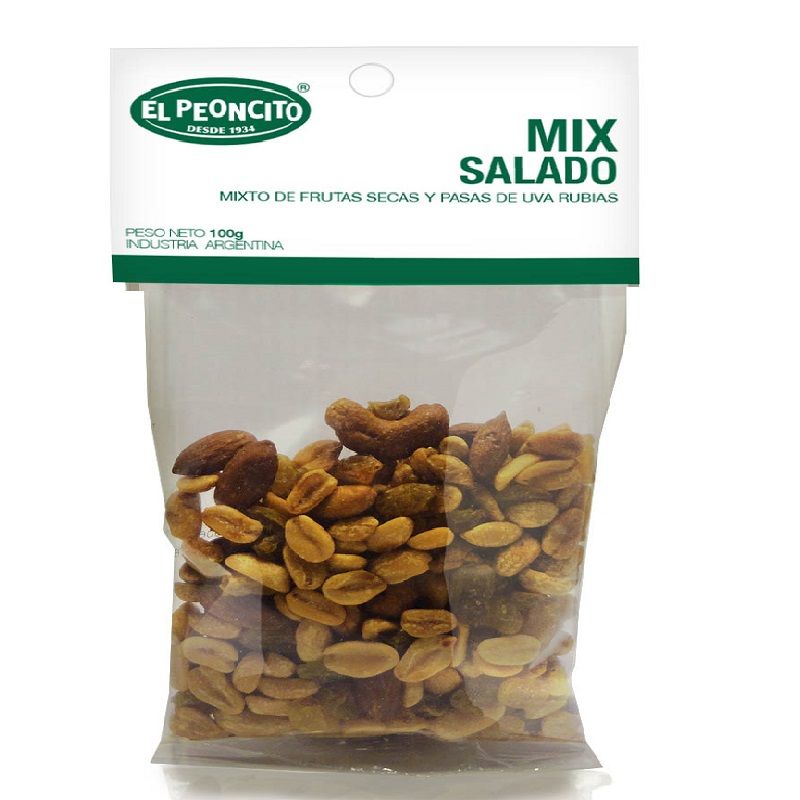 MIX SALADO EL PEONCITO 100GR