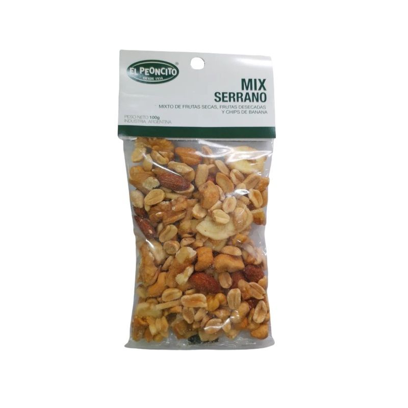 MIX SERRANO EL PEONCITO 100GR