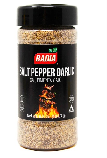 SAL PIMIENTA Y AJO BADIA 184.3 GR
