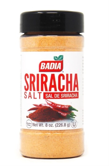 SRIRACHA SALT SAL DE SRIRACHA BADIA 226.8 GR