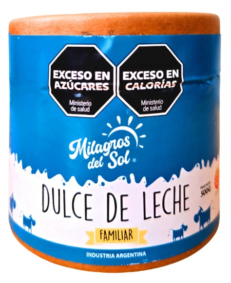 DULCE DE LECHE CLASICO 500GR MILAGROS DEL SOL