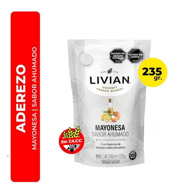 MAYONESA AHUMADA LIVIAN 250CM3 / 235G