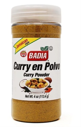 CURRY EN POLVO 113.4 GR BADIA