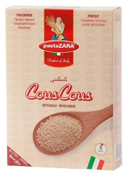 COUS COUS INTEGRAL PASTAZARA 500GR