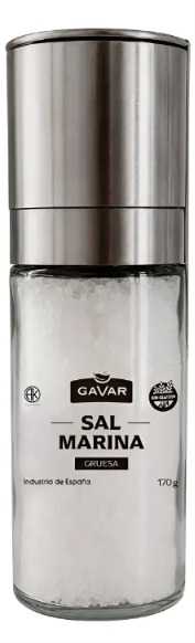 MOLINILLO CHICO SAL MARINA GRUESA GAVAR 170GR