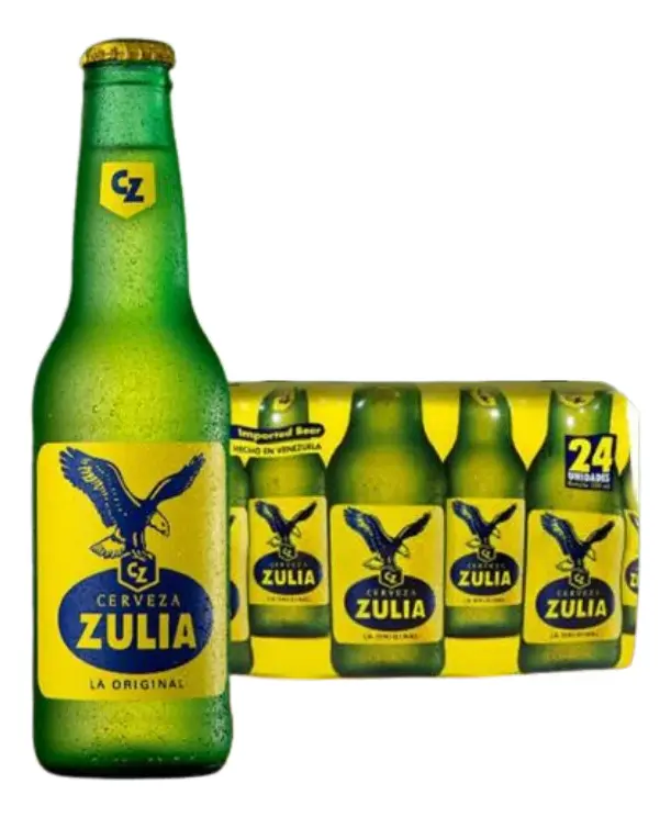 CERVEZA ZULIA 250ML VIDRIO X 6UND