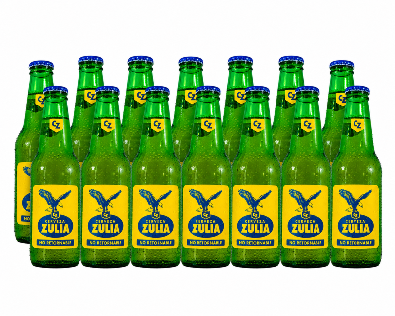 CERVEZA ZULIA VIDRIO 250ML X 12UND