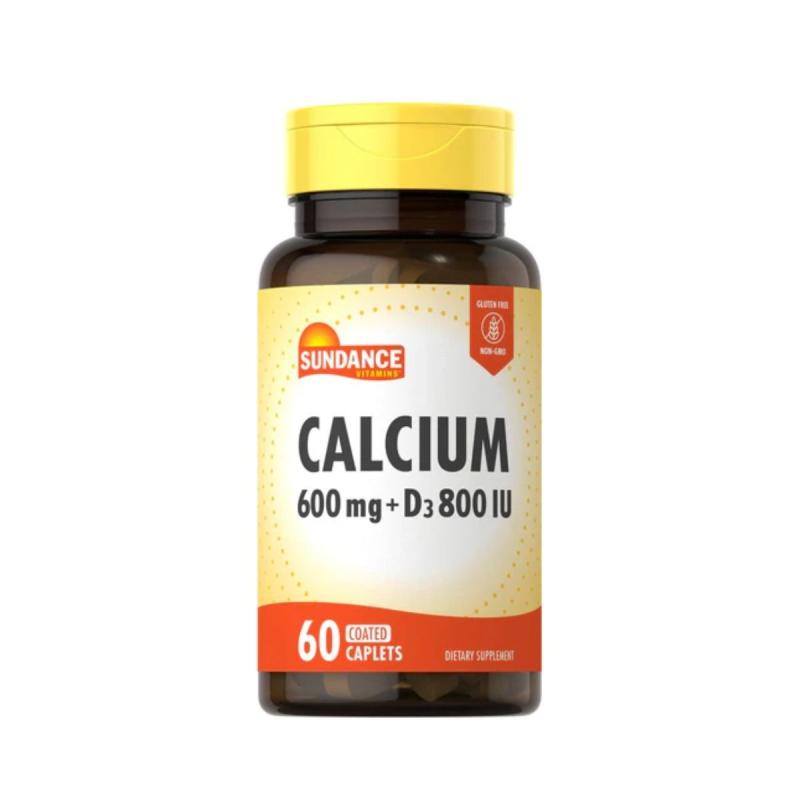 CALCIUM 600MG + D3 SUNDANCE X 60CAP