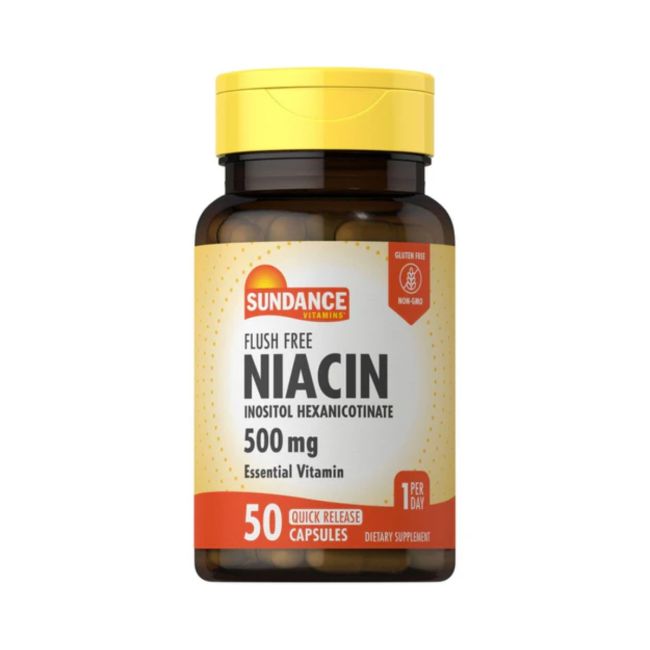 NIACIN 500MG SUNDANCE 50 CAP