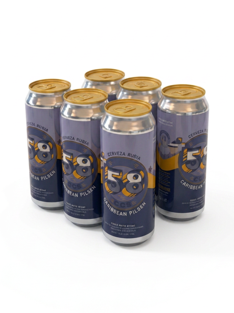 CERVEZA CARIBBEAN PILSEN +58 473CM3X6UNDS