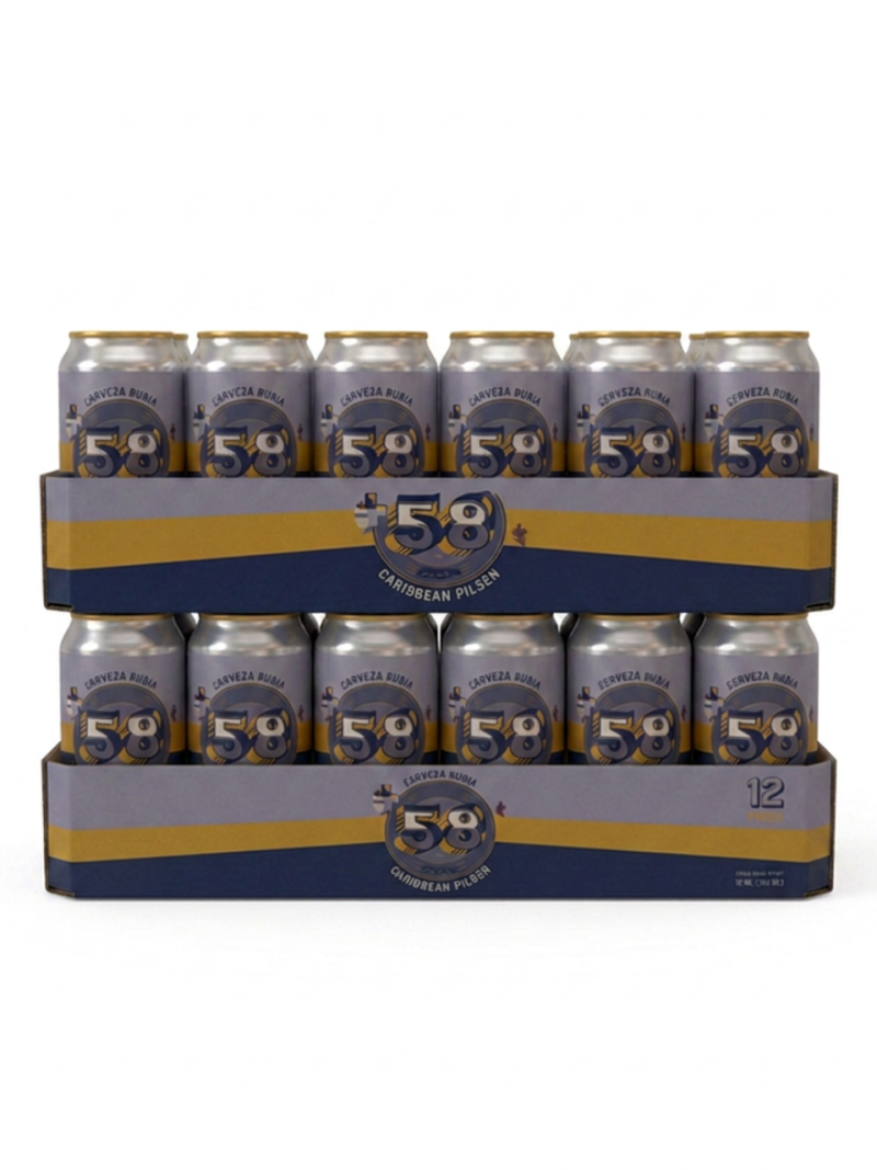 CERVEZA CARIBBEAN PILSEN +58 473CM3X12UND