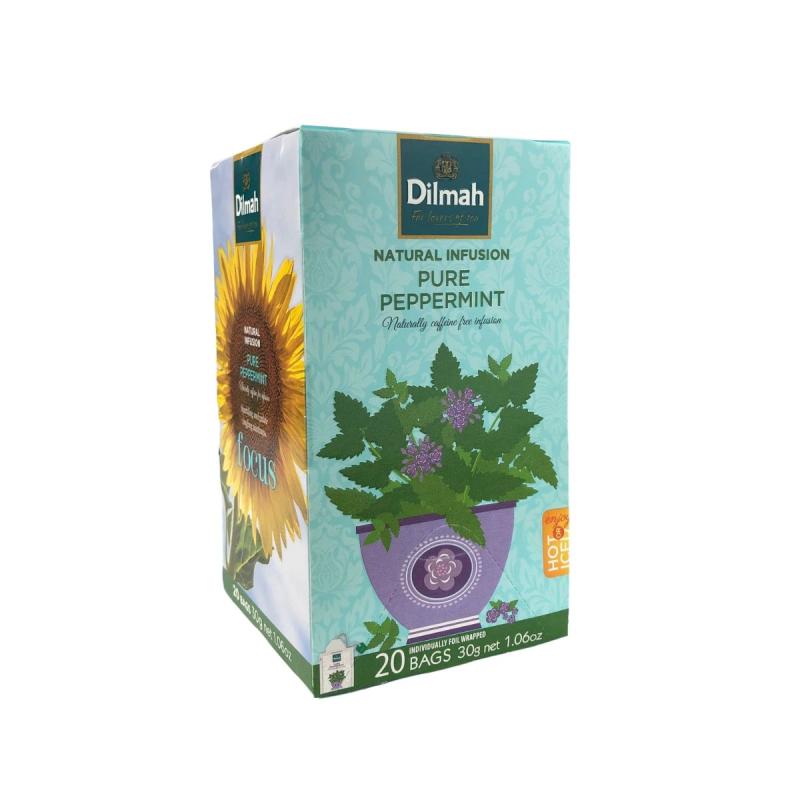 TE DILMAH PURE PEPPERMINT X 20 SAQ